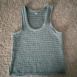 Aerie sweater tank top Large sleeveless stretch office boho mini preppy casual‎